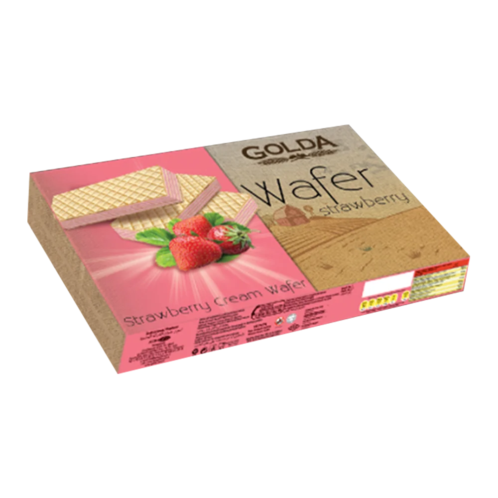 Çilekli Gofret