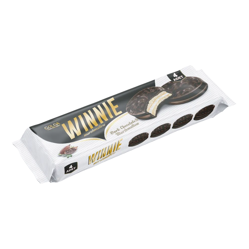 WİNNİE MARHMALLOW DARK COCOA SANDWICH BISCUIT