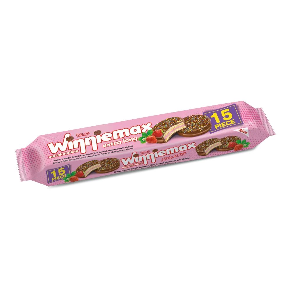WİNNİEMAX  EXTRA LONG STRAWBERRY COLOR GRANULE